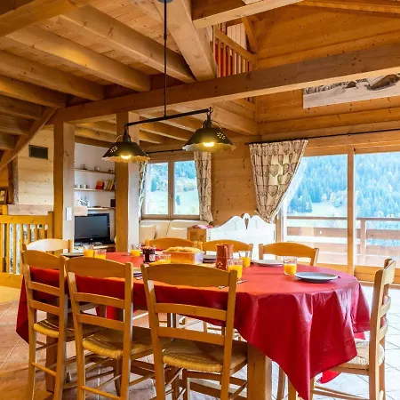 Chalet Mitoyen 3 Etoiles A La Clusaz, 500m Des Pistes, 10 Pers, Terrasse, Cheminee, Garage, Wifi - Fr-1-459-186 La Clusaz
