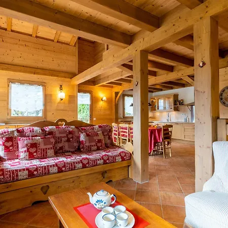 Mitoyen 3 Etoiles A La Clusaz, 500m Des Pistes, 10 Pers, Terrasse, Cheminee, Garage, Wifi - Fr-1-459-186 Chalet *
